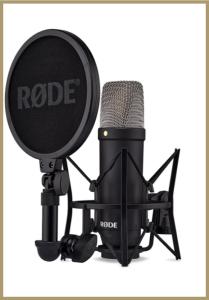 RODE NT1SS - NT1 Signature Series Microphone de studio à condensateur