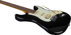 EKO GEE ST350-BLK - ST 350 - Type Strat vintage HSS - Black
