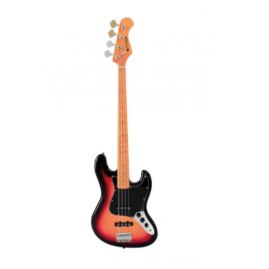 Prodipe Guitars - JB80 MA SUNB - Guitare basse 4 cordes SUNBURST