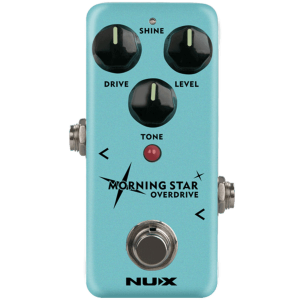 NUX MNU MORNINGSTAR-OD - Pédale d'overdrive NOD-3 type BBreaker