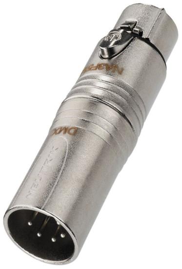 Neutrik NA-3F5M - adaptateur 3 point Mâle vers 5 points femelle