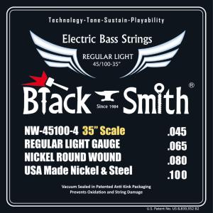 BLACK SMITH NW45100-435 - jeu cordes basse 4 cordes 45-100 35