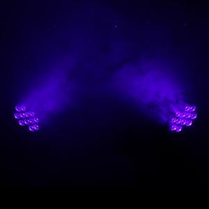 POWER LIGHTING XPRO PAR 12x10W HEXA - Par Slim 12 Leds de 10W 6-en-1