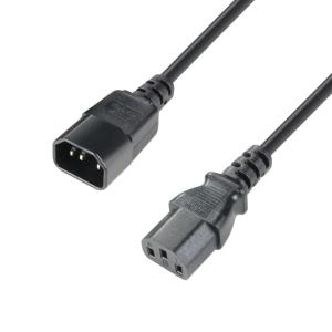 ADAM HALL 8101 KE 0500 - Power Extension Cable C14 - C13 5 m