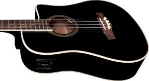 EKO GEA NXT-B100CWE-BLK - Bass - Dreadnought basse cutaway électro Black