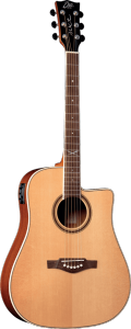 EKO GEA NXT-D100CWE-NAT - Dreadnought - Dreadnought cutaway électro Natural