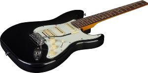 EKO GEE ST350-BLK - ST 350 - Type Strat vintage HSS - Black
