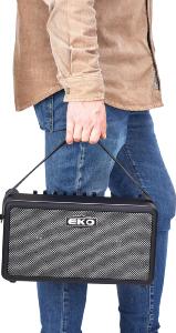 EKO MEK BAIO-AMP25 - A modélisations - FX + Drum + Bluetooth - HP 2x5" - 25W
