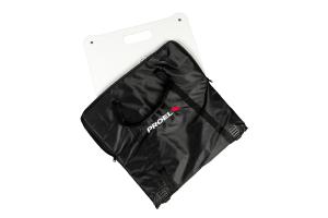 PROEL PRLS240wh - Pied son / lumière sur vérin blanc