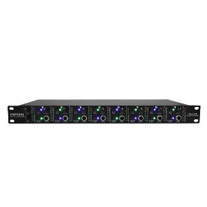 POWER STUDIO HPA 8 LED - Ampli Casques 8 Canaux - Vumètres A Leds