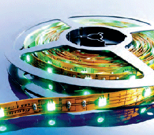 Led Stripe flexible - RGB 12v - 7.2W - 30 Led 5050 au metres - 5 m