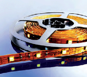 Led Stripe flexible - Blan Chaud 12v - 7.2W - 30 Led 5050 au metres - 5 metres