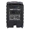 POWER ACOUSTICS - BE 9208 UHF ABS - Sono portable multi lecteurs + 2 micros main