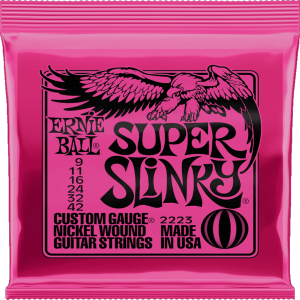 ERNIE BALL - CEB 2223 - Cordes guitare électrique - Slinky Nickel Wound