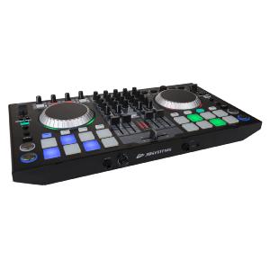 JBSYSTEMS DJ-KONTROL 4 - Contrôleur MIDI professionnel 4 canaux pour DJ
