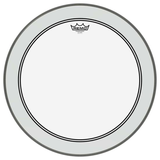 Remo P3-1322-C2 Powerstroke 3 peau batterie Clear 22'' Dot Bass Drum Head