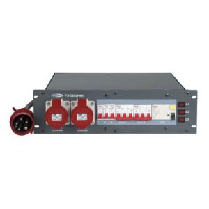 SHOWTEC PS-32.2, 2x 16A CEE out + 6 x Schuko
