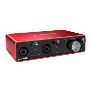FOCUSRITE - SCARLETT3-4I4 - Interface audio - USB - 4 in/4 out USB-C
