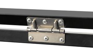 VONYX DB3 - DJ stand, Pupitre avec Lycra noir et blanc et sacoches