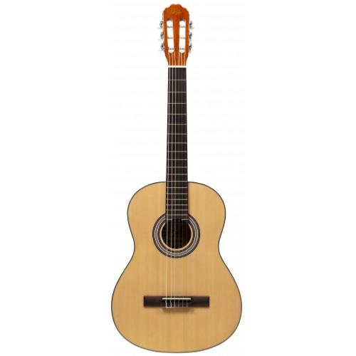 DE SALVO CG44GNT - Guitare classique 4/4 brillante naturelle