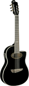 EKO GEA NXT-N100CWE-BLK - Nylon - Nylon cutaway électro See Through Black