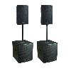 DEFINITIVE AUDIO - KOALA NEO 2400 QUAD - Pack 2xKoala 8aw + 2xKoala 12aw sub