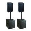DEFINITIVE AUDIO  KOALA NEO 3600 QUAD - Pack 2xKoala 12aw DSP + 2xKoala 15aw SUB