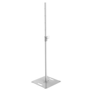 PROEL PRSS200wh - Pied enceinte / lumière sur verin blanc