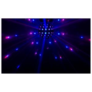 JB SYSTEMS LED GLOBE - Rotating effect with 98 beamls. 5x 2W RGBW LED