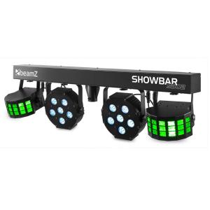 BeamZ SB02 - Jeu de lumière showbar 2x Derby et 2x Par - sur batterie