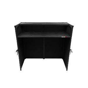 YOURBAN DJ BOOTH 300 BL - Stand DJ avec Lycra Noir + Housse