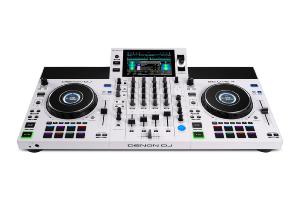 DENON DJ DDE SCLIVE4-WH - Système DJ autonome 4 voies avec écran tactile 7" W