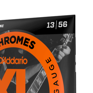 D'ADDARIO - Cordes à filet plat pour guitare électrique D'Addario Chromes ECG26