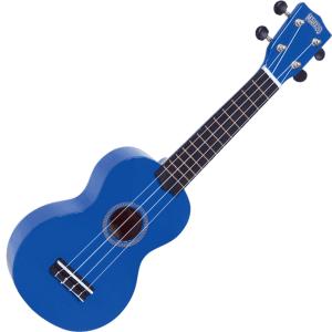 MAHALO GMH MR1-BU - ukulélé Soprano bleu foncé brillant + housse