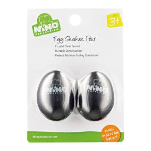 NINO PERCUSSION - PAIRE OEUF-SHAKER NINO NOIR