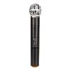 SIMPLE MICRO MAIN UHF WM 4400 PT UHF GR1 + MICRO SERRE TÊTE + MICRO CRAVATE + EMETTEUR DE POCHE UHF 
