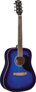 EKO GEA RANGER6-BLU - Ranger 6 - Dreadnought Blue Sunburst