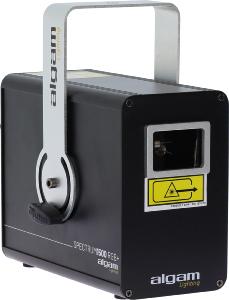 ALGAM LIGHTING LAL SPECTRUM1500RGB+ - Laser d'animation 1500 mW sur batterie, bt