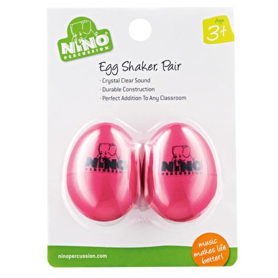 NINO PERCUSSION - PAIRE OEUF-SHAKER NINO ROSE