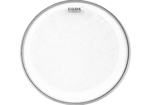 CODE DRUMHEADS PCO GENCL13 - Frappe ou résonance - Transparente 13"