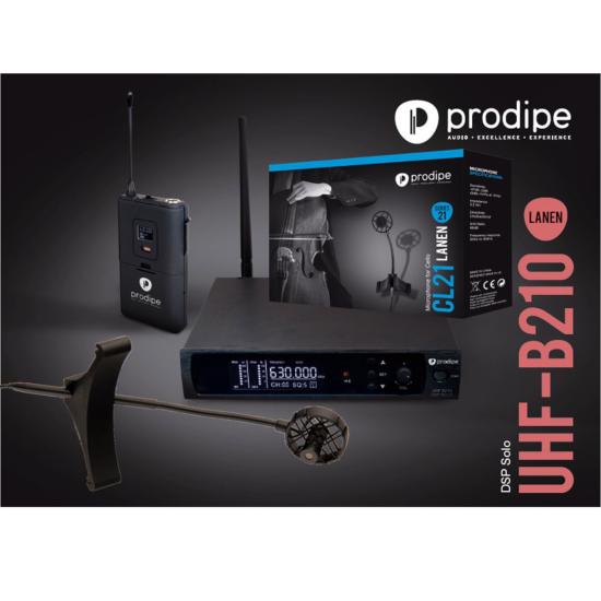 PRODIPE PROUHFCL21DSPPAK - Pack Système Prodipe UHF B210 DSP + Micro CL21