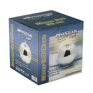 JB SYSTEMS MIRROR BALL 20cm - boule à facettes 20cm small mirrors