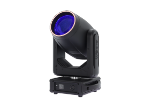ALGAM LIGHTING LAP MB200 - Lyre Beam 200W LED, anneau LED RGB, prismes