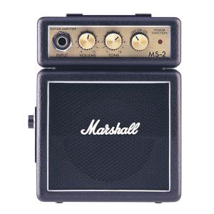 MARSHALL - MMA MS2 - Micro ampli - MS - 2W noir à piles