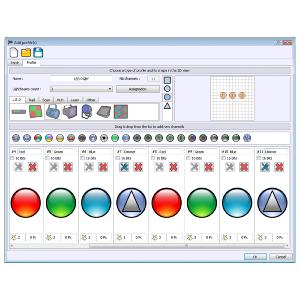 BRITEQ LD-512EASY+ - DMX Interface 512ch/4MB, XLR, Chromateq softw.