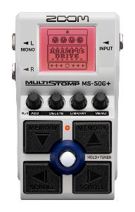 ZOOM MS-50G+ - Pédale multi-effets compacte pour guitare avec crosskey