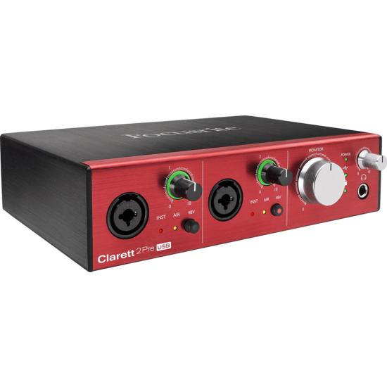 FOCUSRITE RFO CLARETT-2PRE-C - CLARETT - Interface 10 In / 4 Out