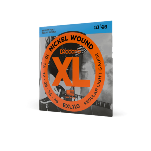 D'ADDARIO EXL110 - Cordes Nickel Wound, Regular Light, 10-46