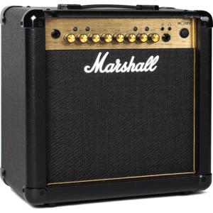 MARSHALL - MMA MG15GFX - Ampli guitare - Transistors - MG Gold - Combo 15W