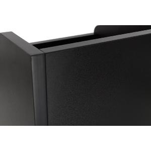 ENOVA hifi VINYLE BAC 120BL - meuble noir pour 120 vinyles